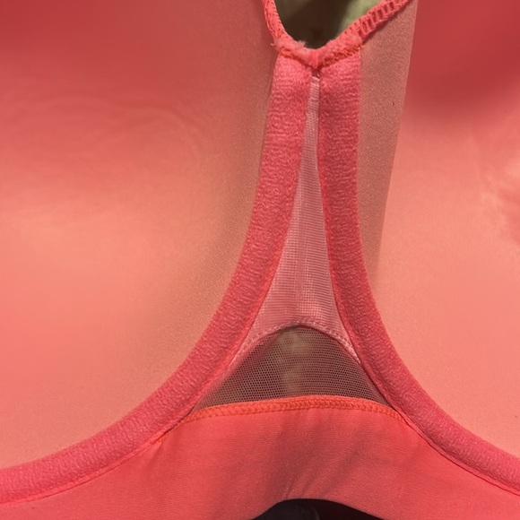 Cacique Lightly Lined Balconette Mesh Lace Overlay Underwire Pink Bra 44i ( 6D ) - Picture 14 of 16